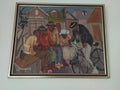 Tableau original, Carlo Jean - Jacques (1943-1990) huile sur panneau haïtien